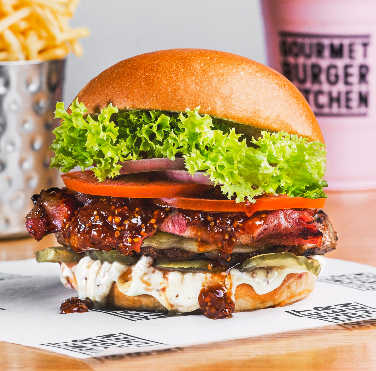 Pommy Special Burger from the Pommy menu