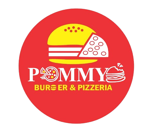 Pommy Burger and Pizzeria logo